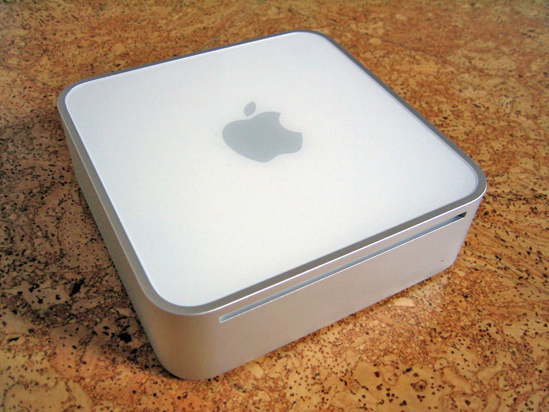 The original G4 Mac Mini -- What's giving you this site today (sort of)